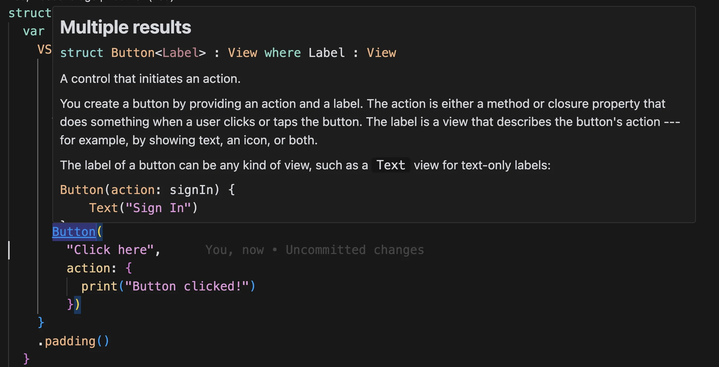 Sweetpad Swift documentation